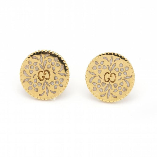 GUCCI earrings - Yellow gold enamel earrings 58 Facettes D360454FJ