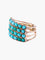 Bague 52 Bague de Harem Or Turquoises 58 Facettes