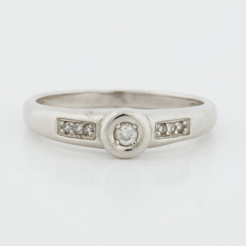 Bague 51 Bague Or blanc Diamants 58 Facettes REF 5062/14