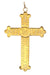 Pendentif CROIX ANCIENNE FILIGRANE 58 Facettes 049551