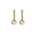 Earrings Leverback earrings Diamonds 58 Facettes A6214b