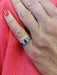 Ring 50 ART DECO SAPPHIRE AND DAMOND RING 58 Facettes 071761
