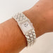 Watch MIKAEL Watch White gold Diamonds 58 Facettes
