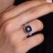52 ring LUCKY ONE - Sapphire Diamond Ring 58 Facettes BASADIA0015