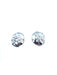 Boucles d'oreilles Puces d’oreilles or blanc, diamants 58 Facettes