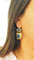 Boucles d'oreilles Boucles d'Oreilles Cabochon Lapis Lazuli 58 Facettes 29893