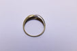 Ring 54 Yellow Gold Bangle Ring 58 Facettes