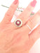 Ring Ruby Diamond Ring 58 Facettes AA 1606