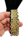 Soft mesh gold bangle bracelet 1960s 58 Facettes A 7374