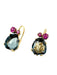 POMELLATO earrings - Bahia Gold Topazes Sapphires earrings 58 Facettes