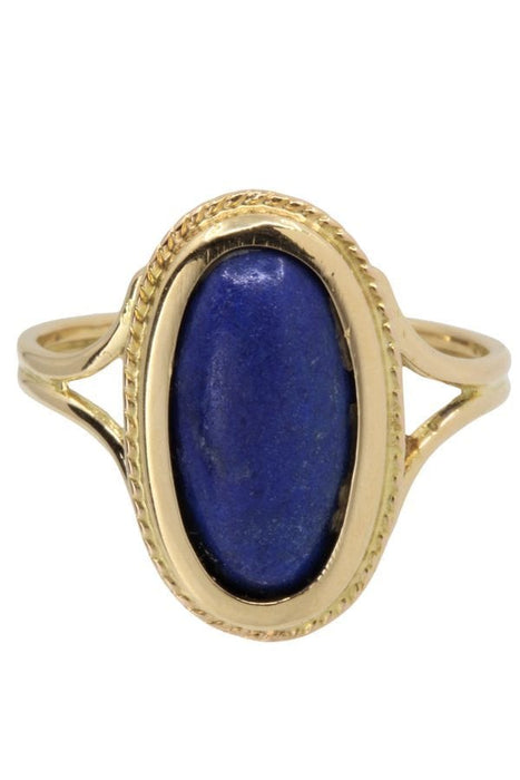 Bague MARQUISE NAPOLÉON III LAPIS LAZULI 58 Facettes 041911