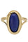 Bague MARQUISE NAPOLÉON III LAPIS LAZULI 58 Facettes 041911