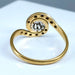Ring 55 Diamond tourbillon ring circa 1900 58 Facettes AB179