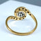 Bague 55 Bague tourbillon diamants vers 1900 58 Facettes AB179