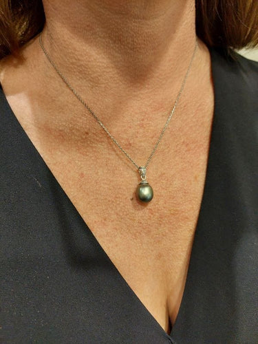 Pendentif PENDENTIF PERLE DE TAHITI ET DIAMANTS 58 Facettes 065331