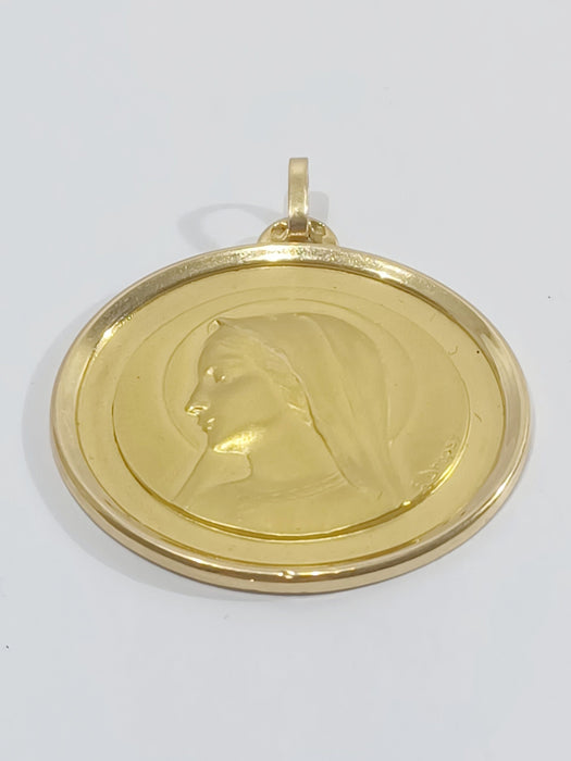 Pendentif Emile Dropsy - Médaille De La Vierge 58 Facettes 2301/1