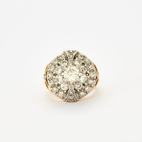 Bague 50 Bague Rétro Diamants 58 Facettes 240001
