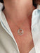 GAREL necklace - “Envol” necklace White gold Diamonds 58 Facettes 082081