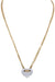 Necklace Multi row diamond heart necklace 58 Facettes 059431