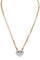 Collier Collier multi rangs coeur diamanté 58 Facettes 059431