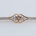 Brooch Double heart brooch in yellow gold and diamonds 58 Facettes P3L5