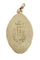 Pendentif MÉDAILLE  VIERGE ART-DÉCO SIGNÉE SELLIER 58 Facettes 059971