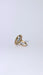 Bague 58.5 Bague pré-aimée en or 14 carats avec un spinelle bleu de 5,54 carats 58 Facettes 2310012