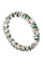 Bague ALLIANCE ÉMERAUDES ET DIAMANTS 58 Facettes 044261