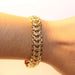 Bracelet Soft bracelet Yellow gold 58 Facettes 11558B
