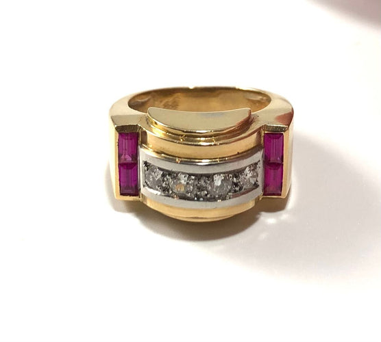 Bague 50 Bague Tank 58 Facettes 46