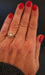 Ring 54 Rose Cut Pearl And Diamond Ring 58 Facettes 870785