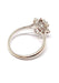 Ring 49 Daisy ring in white gold, diamonds 58 Facettes 0024XC