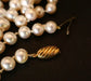 Cultured pearl long necklace, gold clasp 58 Facettes 1008824
