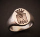 Ring 48 Signet Coat of Arms For Women 58 Facettes 888295