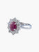 Bague 52 Bague Pompadour Rubis Diamants 58 Facettes