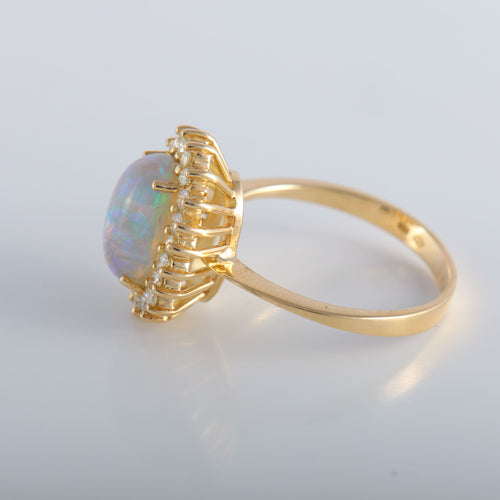 Bague 60 Bague cocktail en or jaune 58 Facettes