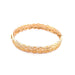 Bracelet Bracelet jonc dentelle or jaune 58 Facettes