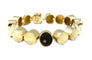 Bracelet Bracelet moderniste or jaune 58 Facettes