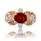 Bague 55 Bague vintage rubis et diamants 58 Facettes 21-747