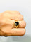 Bague 57.5 Chevalière or jaune onyx et diamant 58 Facettes