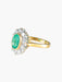 Bague 52 Bague Marguerite Emeraude et Diamants 58 Facettes