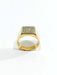 Ring 53 Rose Gold Pave Diamond Signet Ring 58 Facettes 934506