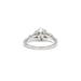 Bague Solitaire en or blanc, diamant 58 Facettes 220313R