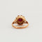 Bague 50 Bague fleur rubis or rose 58 Facettes