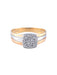 Bague 54 Bague Diamants Bicolore 58 Facettes