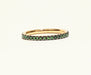 DJULA ring gold ring and green sapphires 58 Facettes