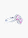 Bague 52 Bague Toi & Moi Saphirs roses Diamants 58 Facettes