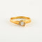 Bague Bague Or jaune diamants 58 Facettes