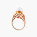 Ring 55 White Pearl Ring 58 Facettes