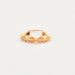 Small rose gold hoop earrings 58 Facettes